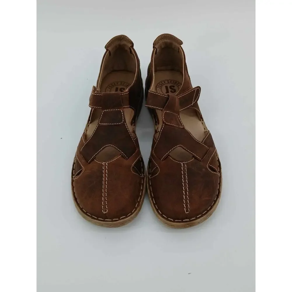 Leather closed-toe sandal, Josef Seibel Rosalie 29